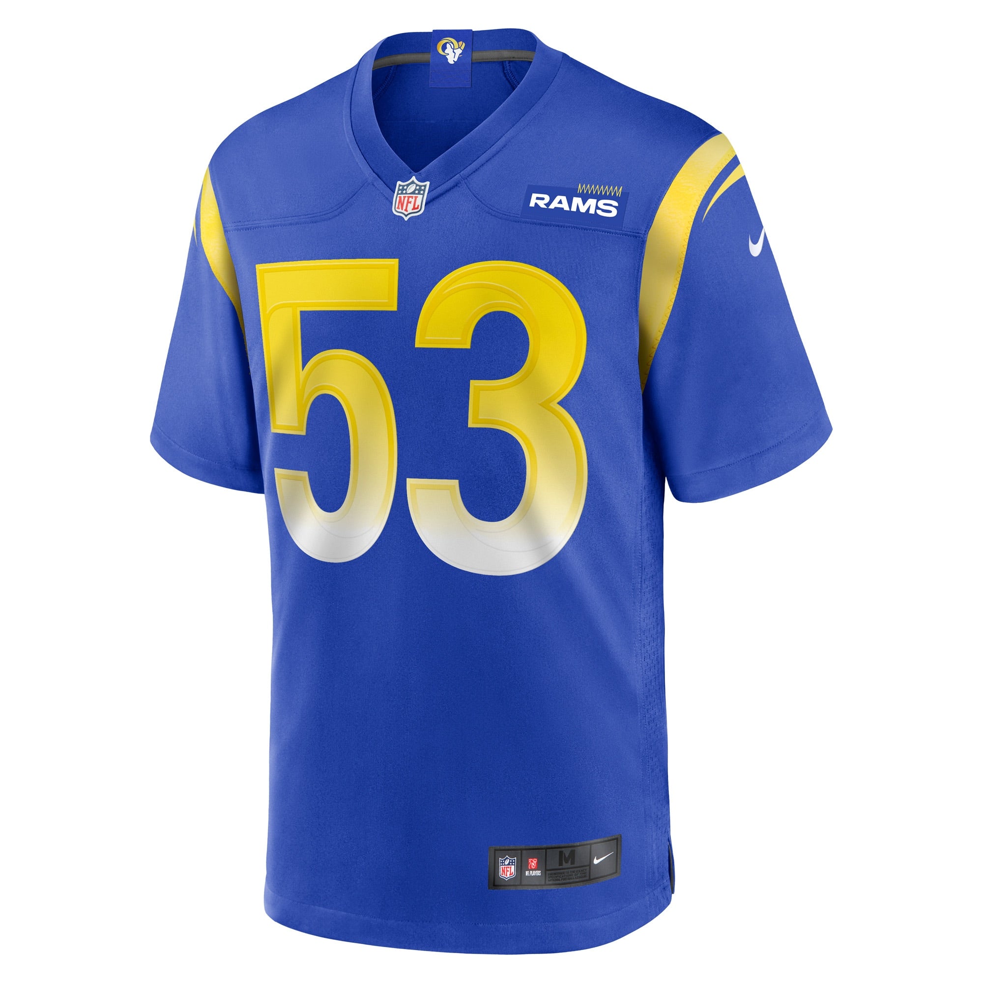 Ernest Jones Los Angeles Rams Game Player Jersey - Royal