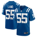 Isaiah Land Indianapolis Colts Team Game Jersey - ?Royal