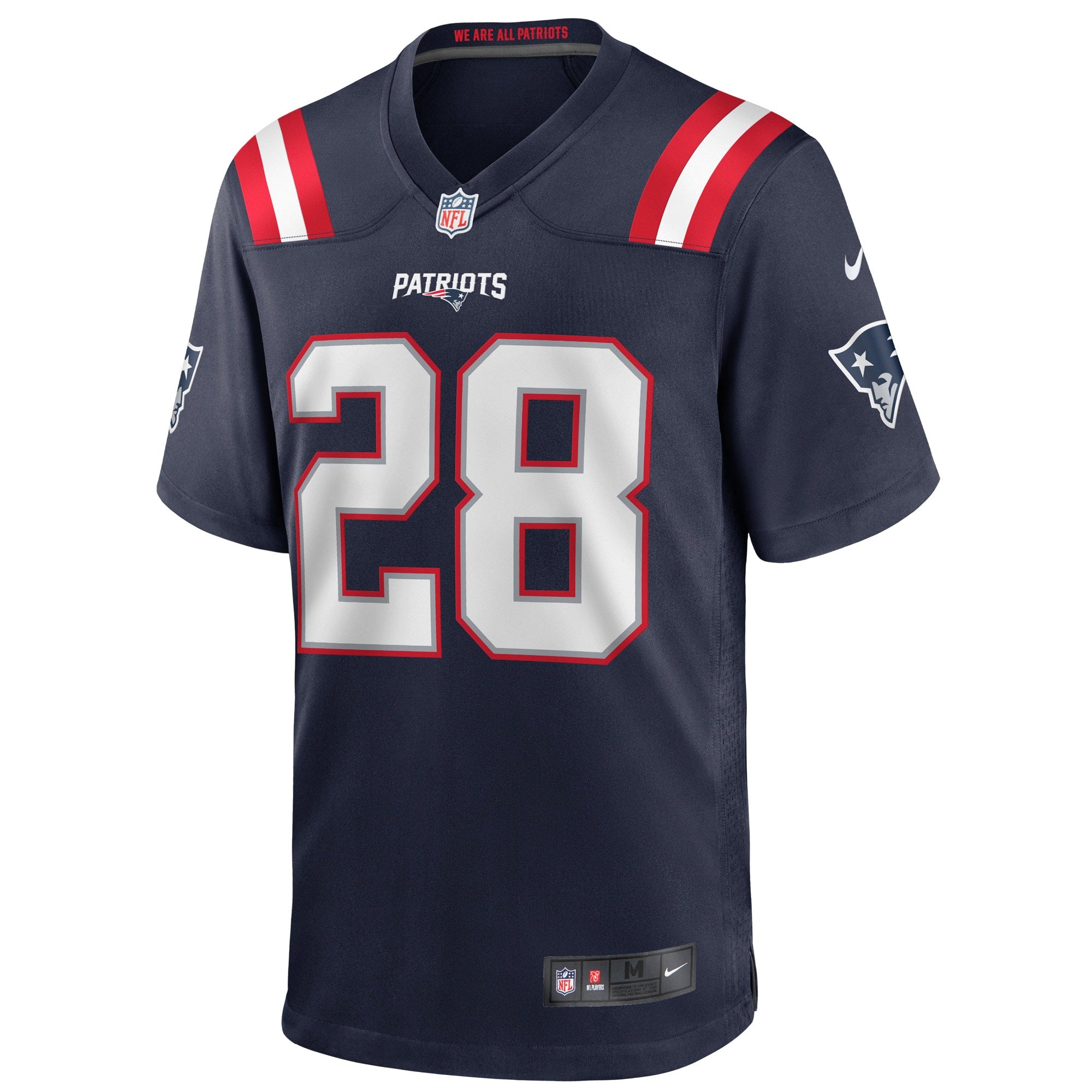 James White New England Patriots Game Player Jersey - Navy