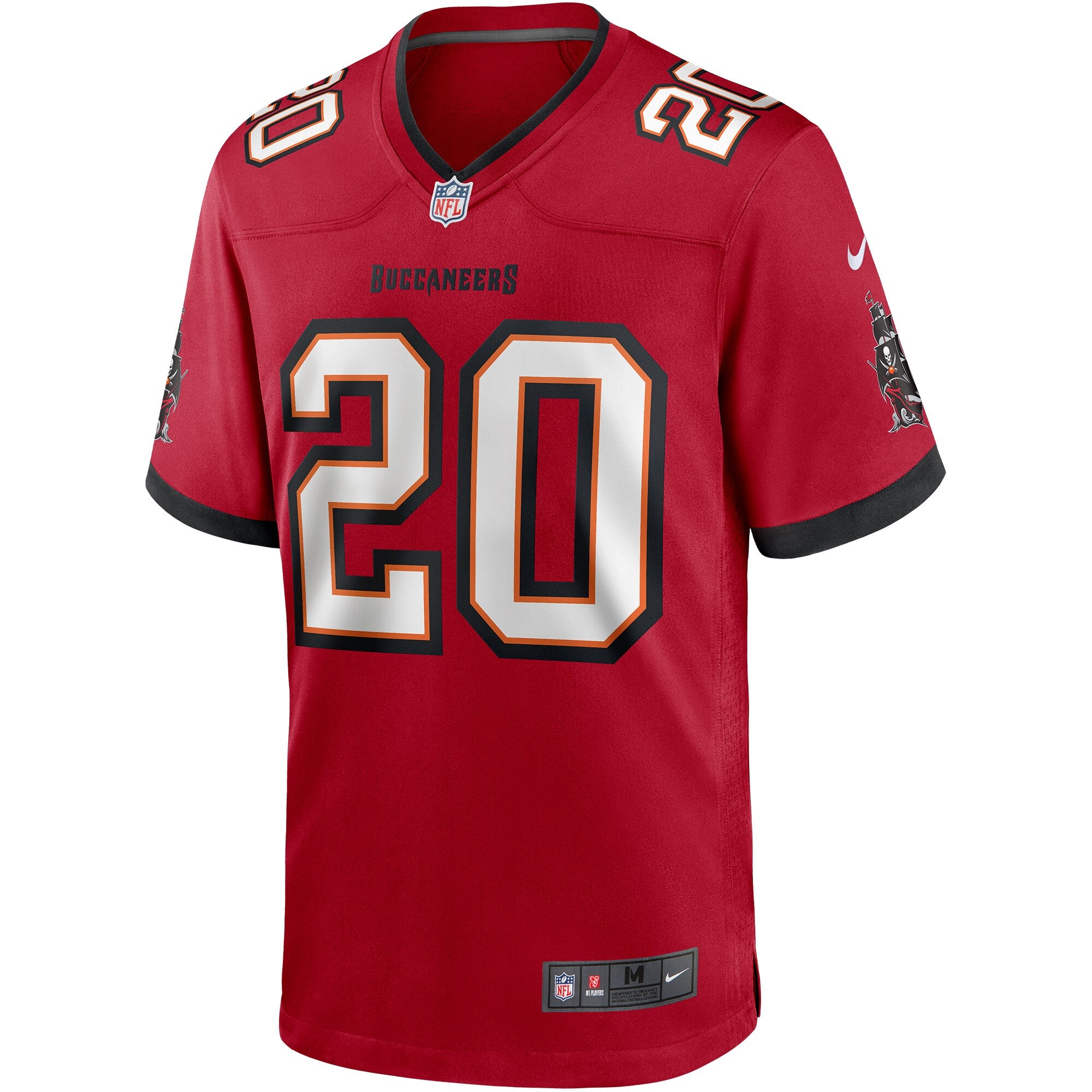 Ronde Barber Tampa Bay Buccaneers Game Retired Player Jersey - Red