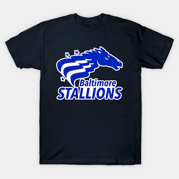 Defunct Baltimore Stallions Football T-Shirt