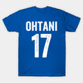 Ohtani 17 - White Font T-Shirt
