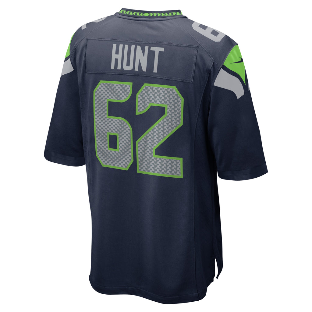Joey Hunt Seattle Seahawks Home Game Player Jersey - College Navy