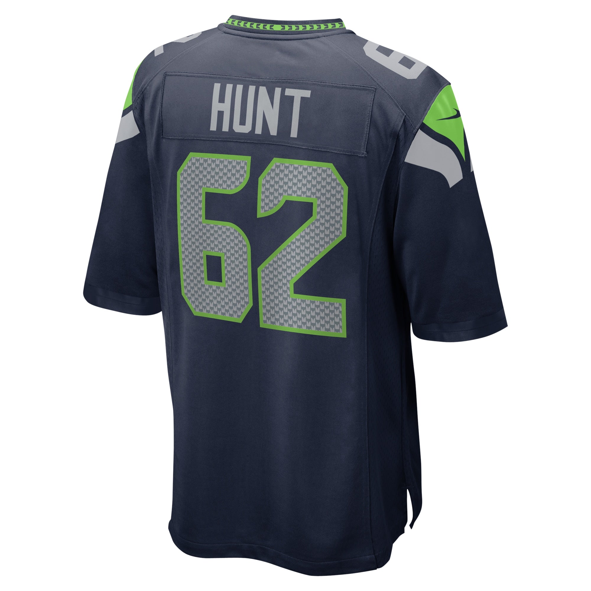 Joey Hunt Seattle Seahawks Home Game Player Jersey - College Navy