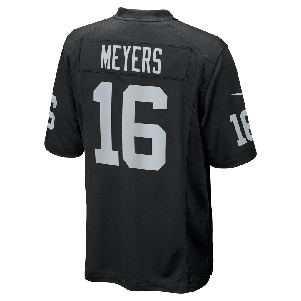 Jakobi Meyers Las Vegas Raiders Game Player Jersey - Black
