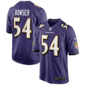 Tyus Bowser Baltimore Ravens Game Player Jersey - Purple
