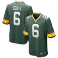 JK Scott Green Bay Packers Game Jersey - Green