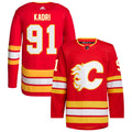 Nazem Kadri Calgary Flames 2020/21 Home Primegreen Authentic Pro Jersey - Red