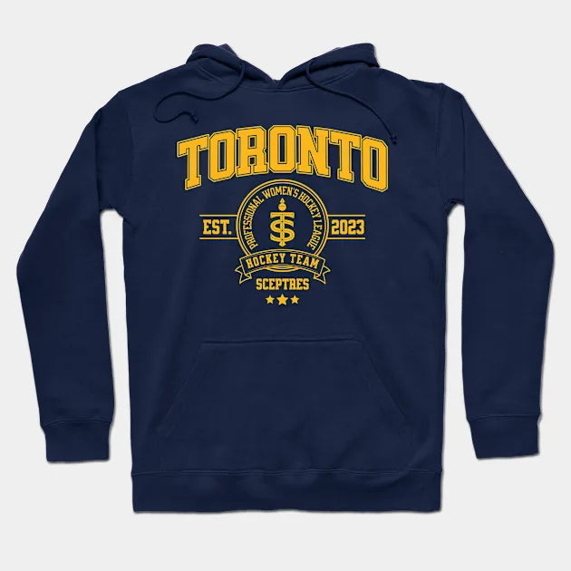 Toronto Sceptres Pwhl Hockey Team Design - Women'S Sports Hoodie