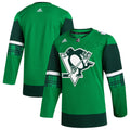 Pittsburgh Penguins 2023 St. Patrick's Day Primegreen Authentic Jersey - Kelly Green