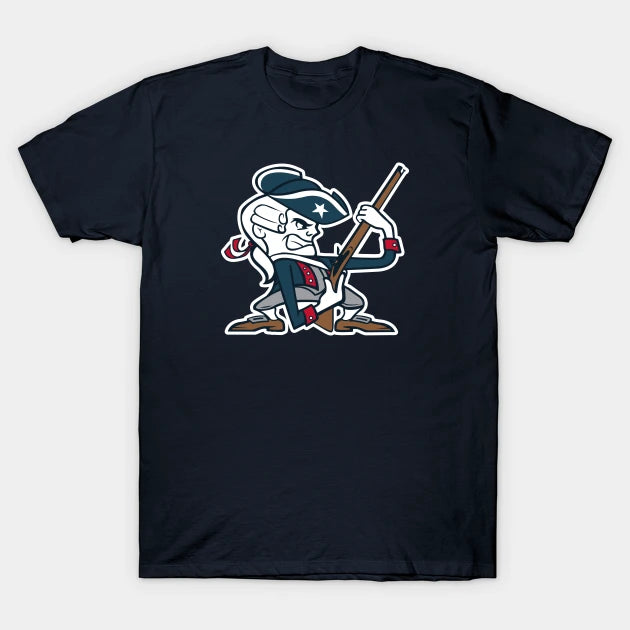 Fighting New England Patriots Notre Dame Mashup Design T-Shirt