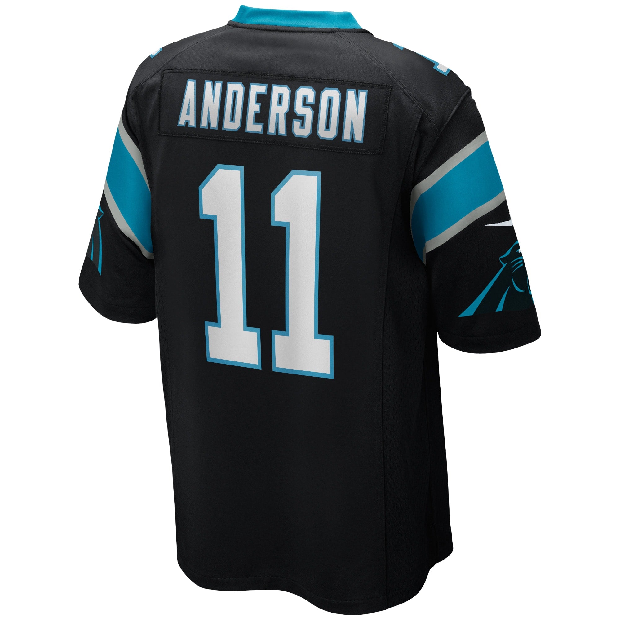 Robbie Anderson Carolina Panthers Game Player Jersey - Black