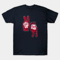 Atlanta Braves Peace Up A-Town Down T-Shirt