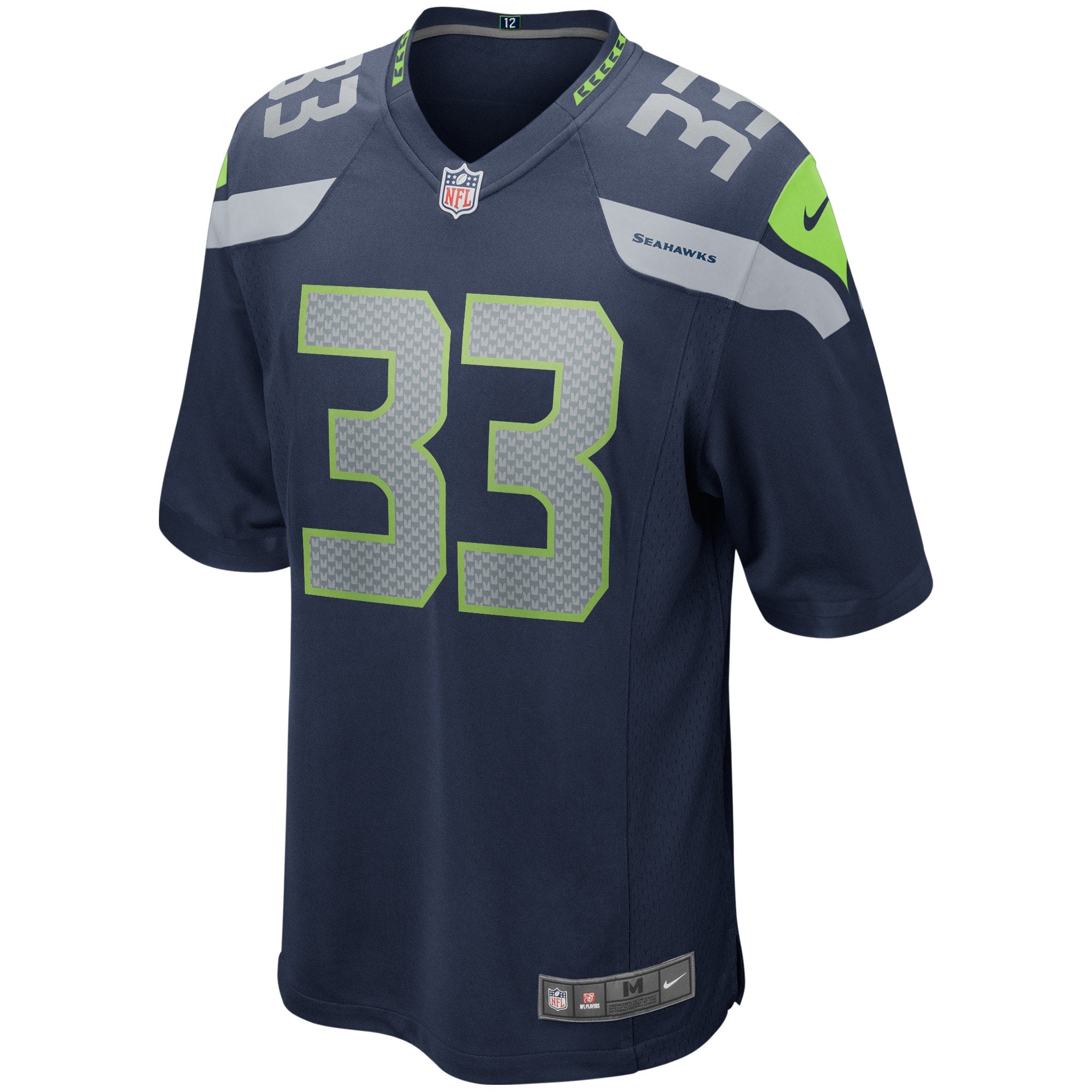 Jamal Adams Seattle Seahawks Game Player Jersey - College Navy