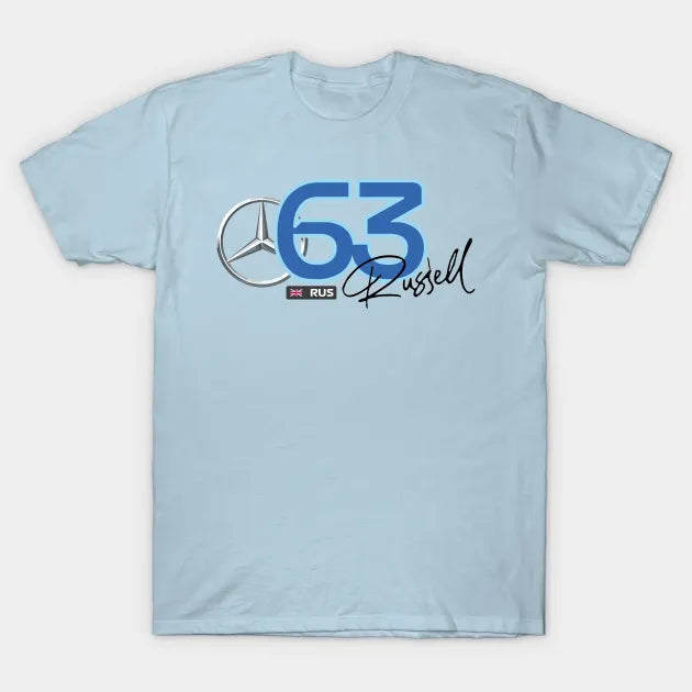 Formula 1 - George Russell Number. T-Shirt
