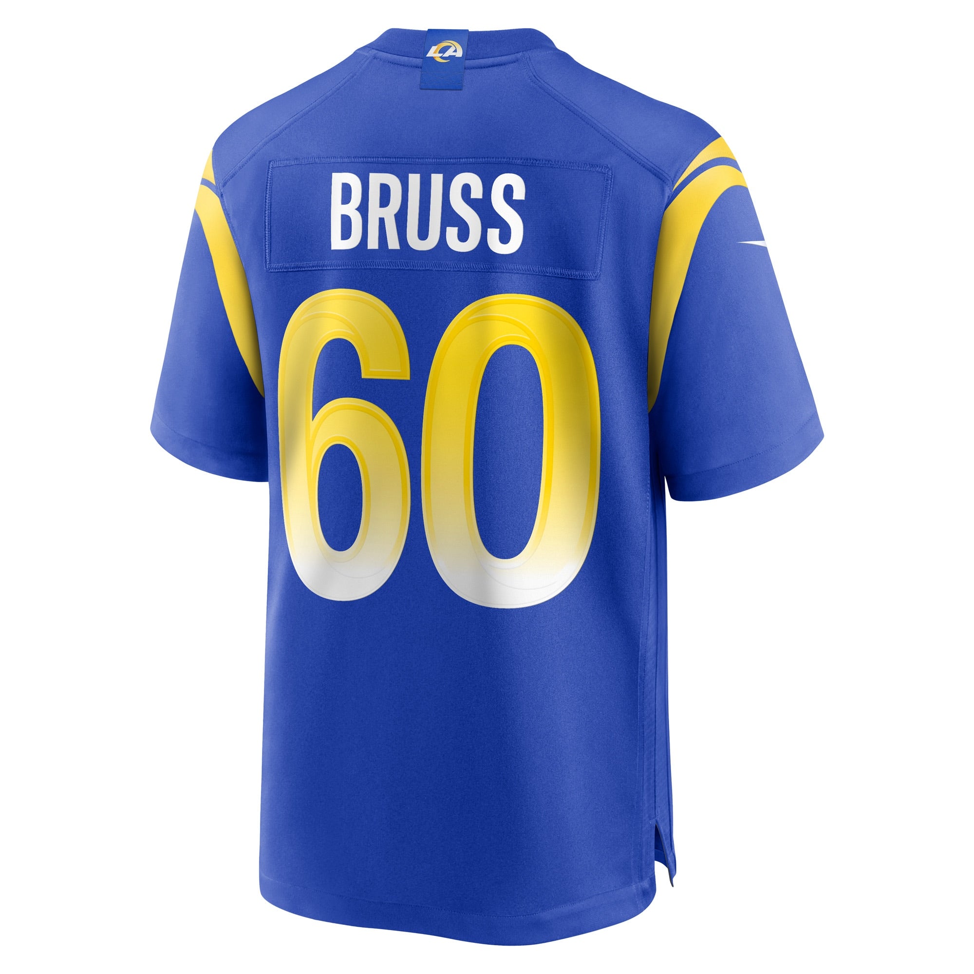 Logan Bruss Los Angeles Rams Game Player Jersey - Royal