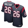 Devin Singletary Houston Texans Team Game Jersey - Navy
