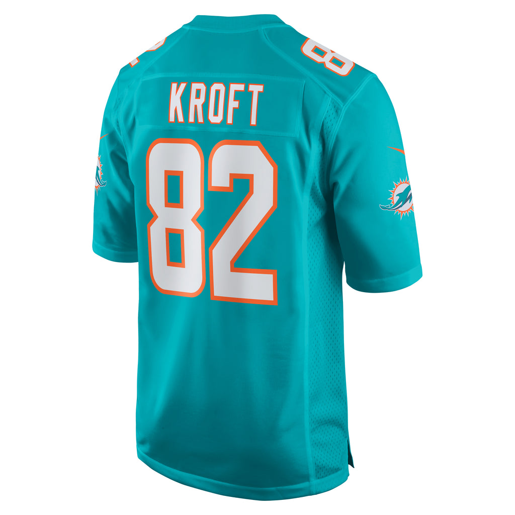 Tyler Kroft Miami Dolphins Team Game Jersey - ?Aqua