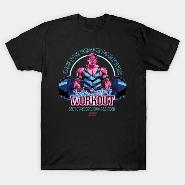 Captain Freedom'S Workout T-Shirt