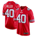 Men's Buffalo Bills Von Miller Game Jersey - Red