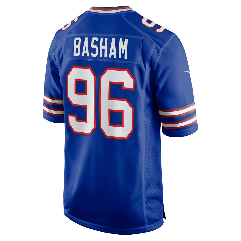 Boogie Basham Buffalo Bills Game Player Jersey - Royal