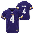 Toddler Dalvin Cook Purple Minnesota Vikings Game Jersey