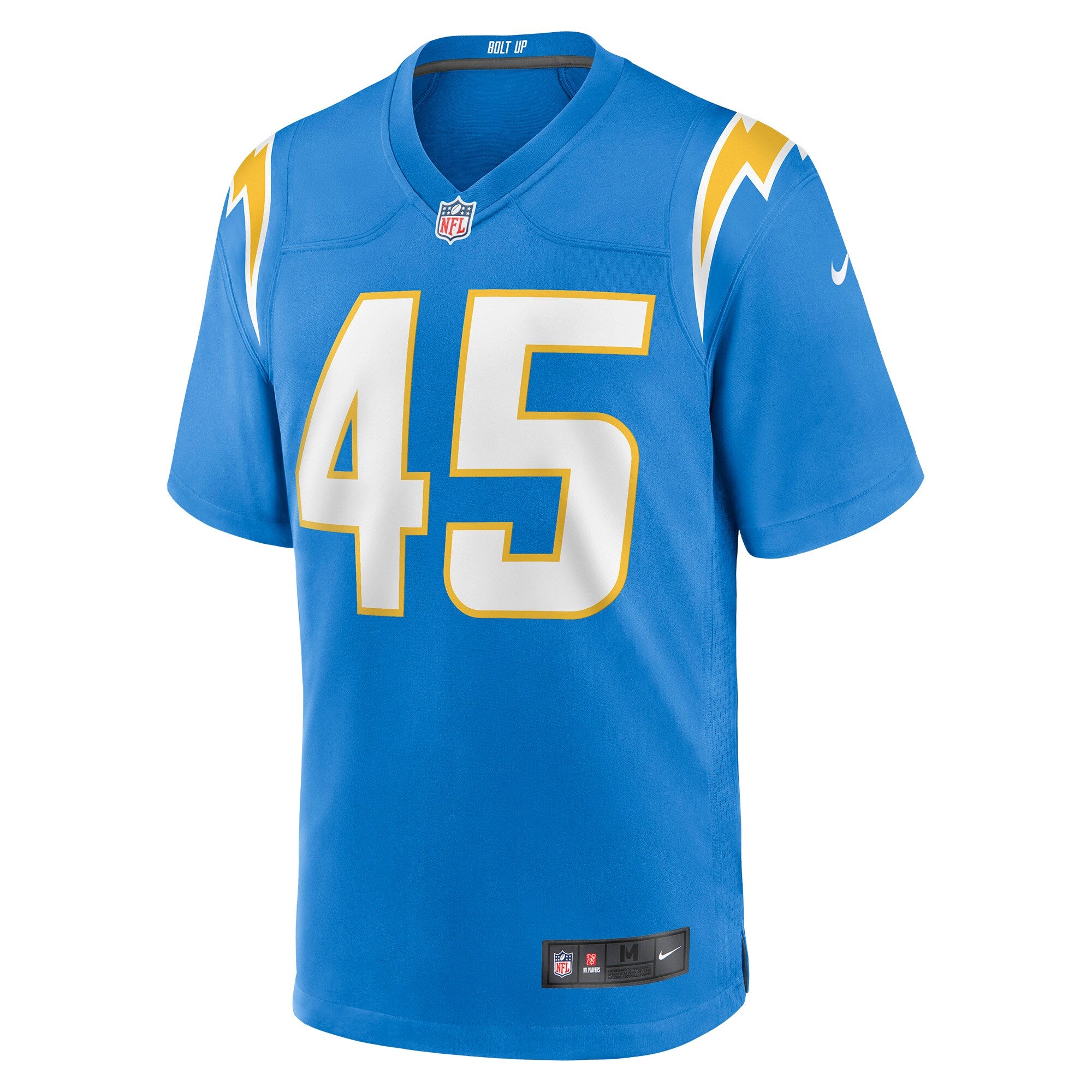 Zander Horvath Los Angeles Chargers Game Jersey - Powder Blue