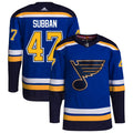 Malcolm Subban St. Louis Blues Home Authentic Pro Jersey - Royal