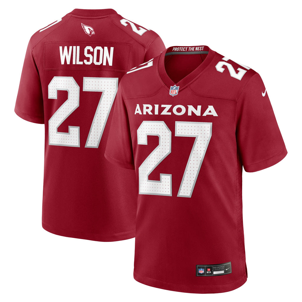 Divaad Wilson Arizona Cardinals Team Game Jersey - ?Cardinal
