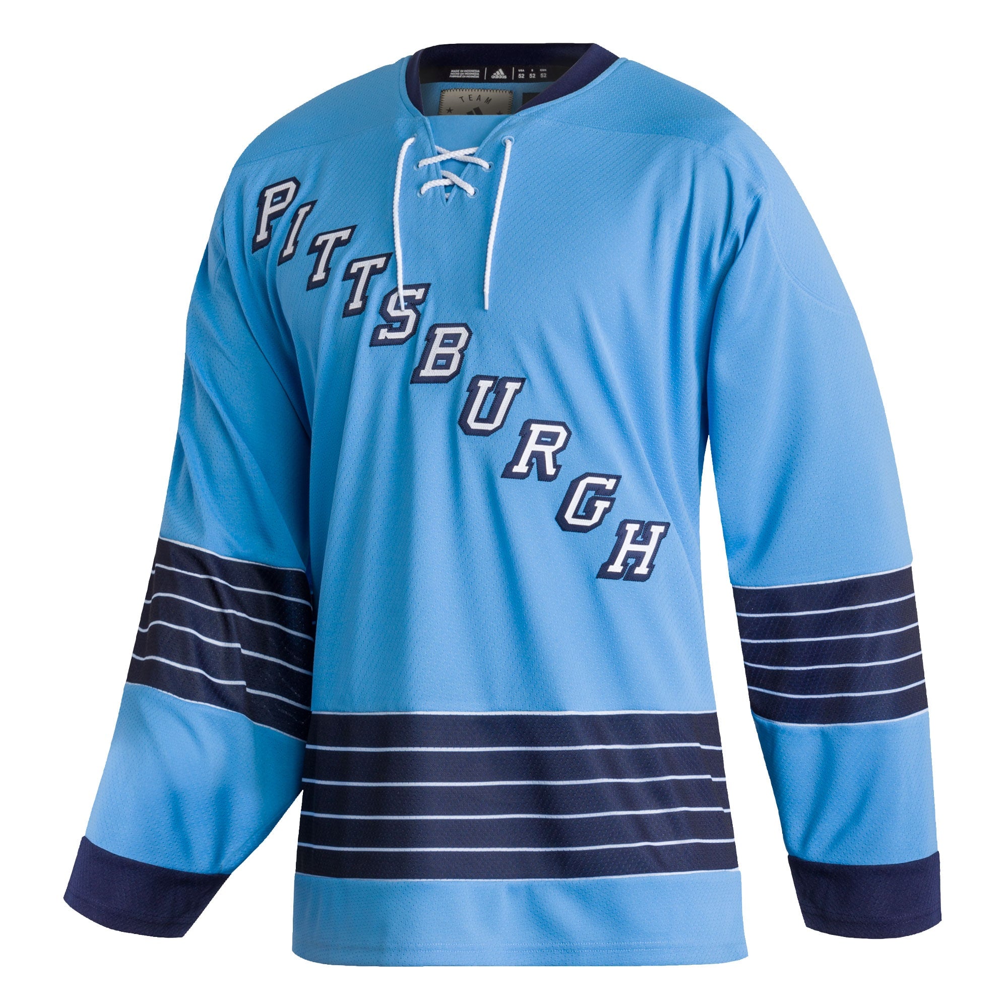 Pittsburgh Penguins Team Classics Authentic Blank Jersey - Light Blue