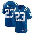 Darren Hall Indianapolis Colts Team Game Jersey - ?Royal