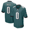D'Andre Swift Philadelphia Eagles Game Player Jersey - Midnight Green