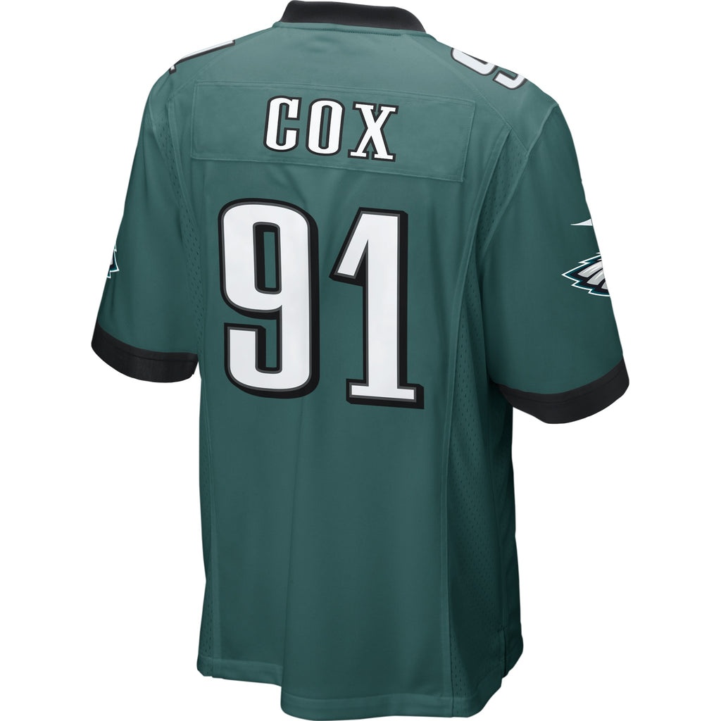 Fletcher Cox Philadelphia Eagles Game Jersey - Midnight Green