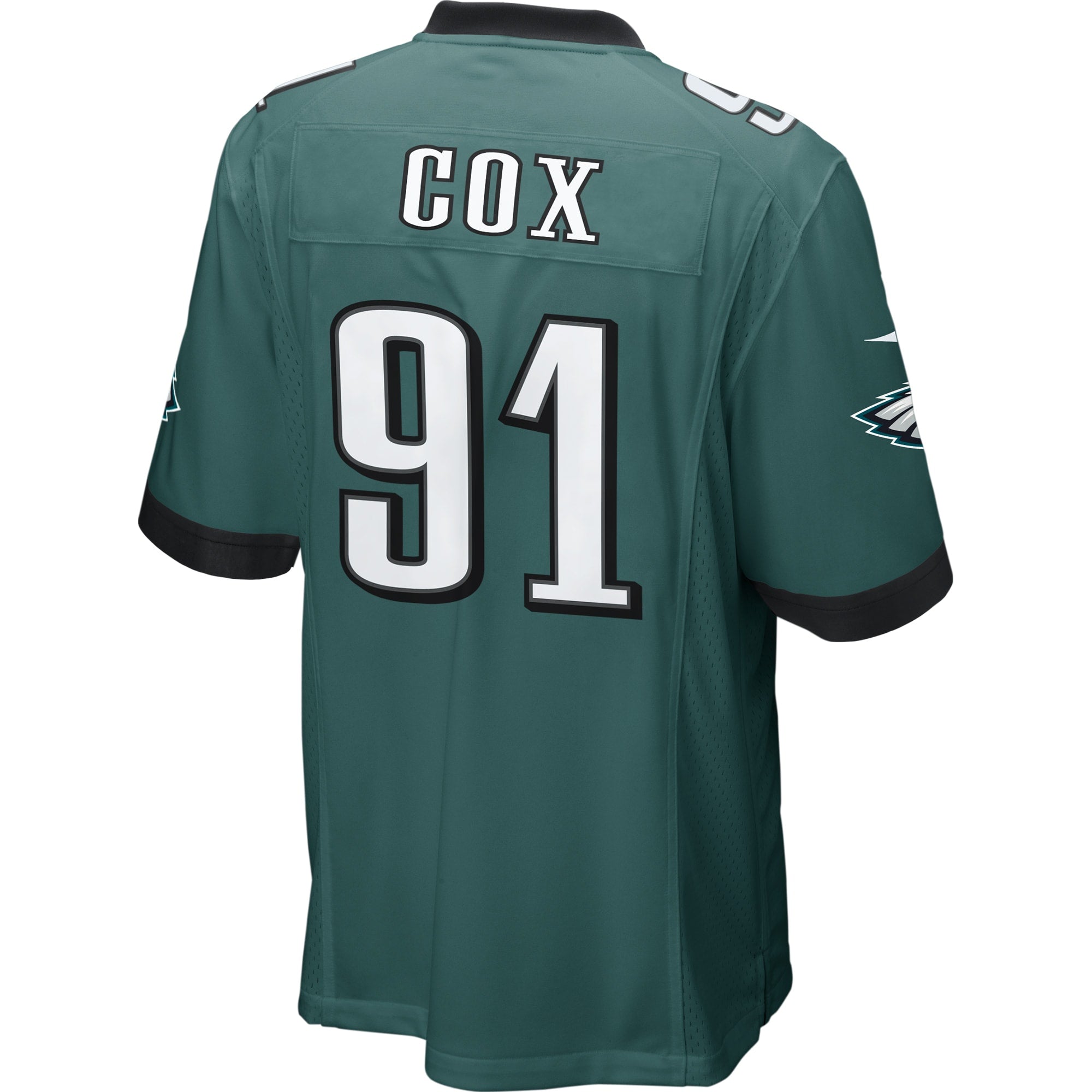 Fletcher Cox Philadelphia Eagles Game Jersey - Midnight Green
