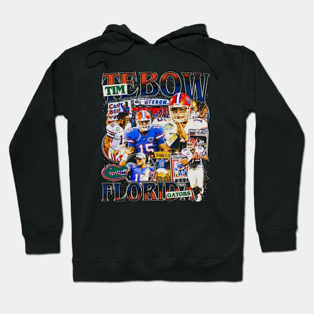 Tim Tebow College Vintage Bootleg Hoodie