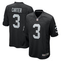 DeAndre Carter Las Vegas Raiders Game Player Jersey - Black