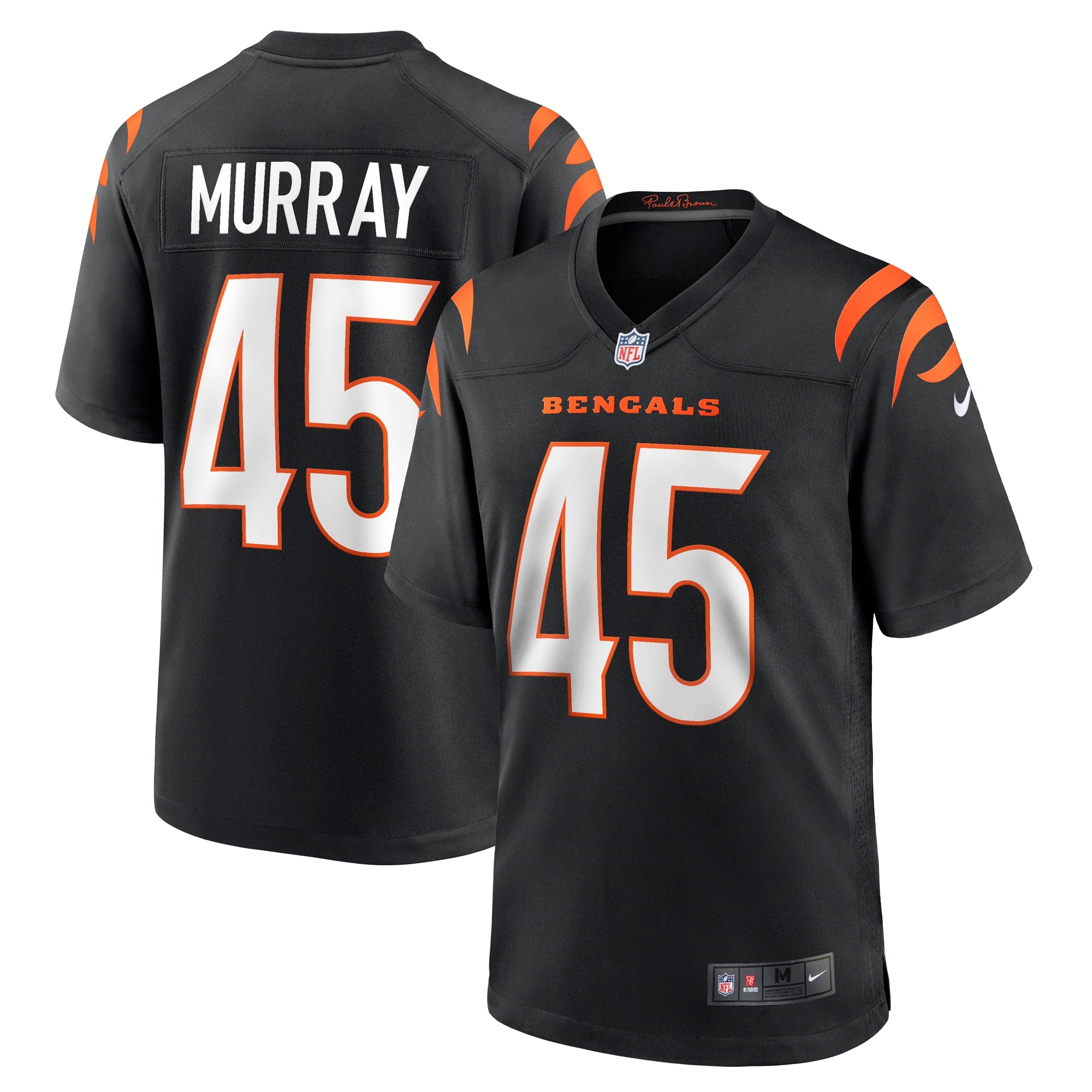 Tyler Murray Cincinnati Bengals Team Game Jersey - ?Black