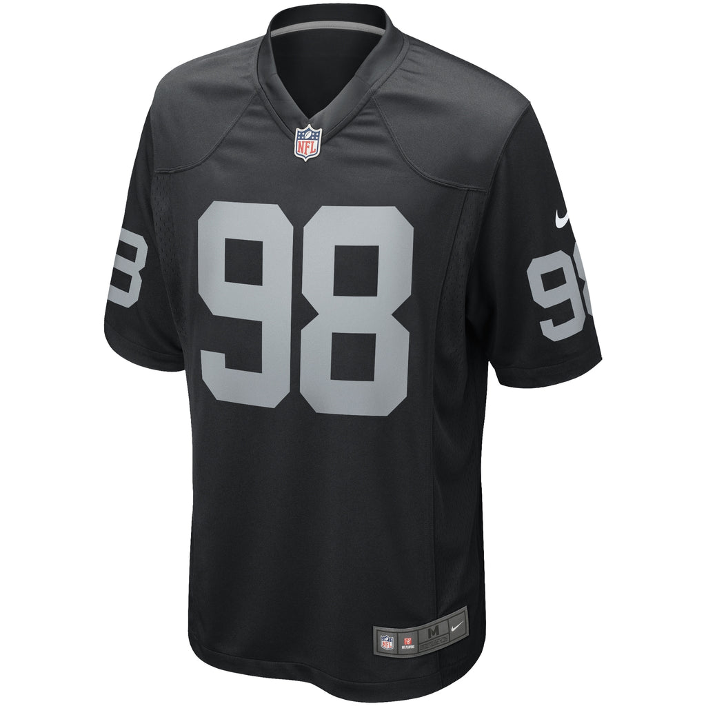 Maxx Crosby Las Vegas Raiders Game Jersey - Black