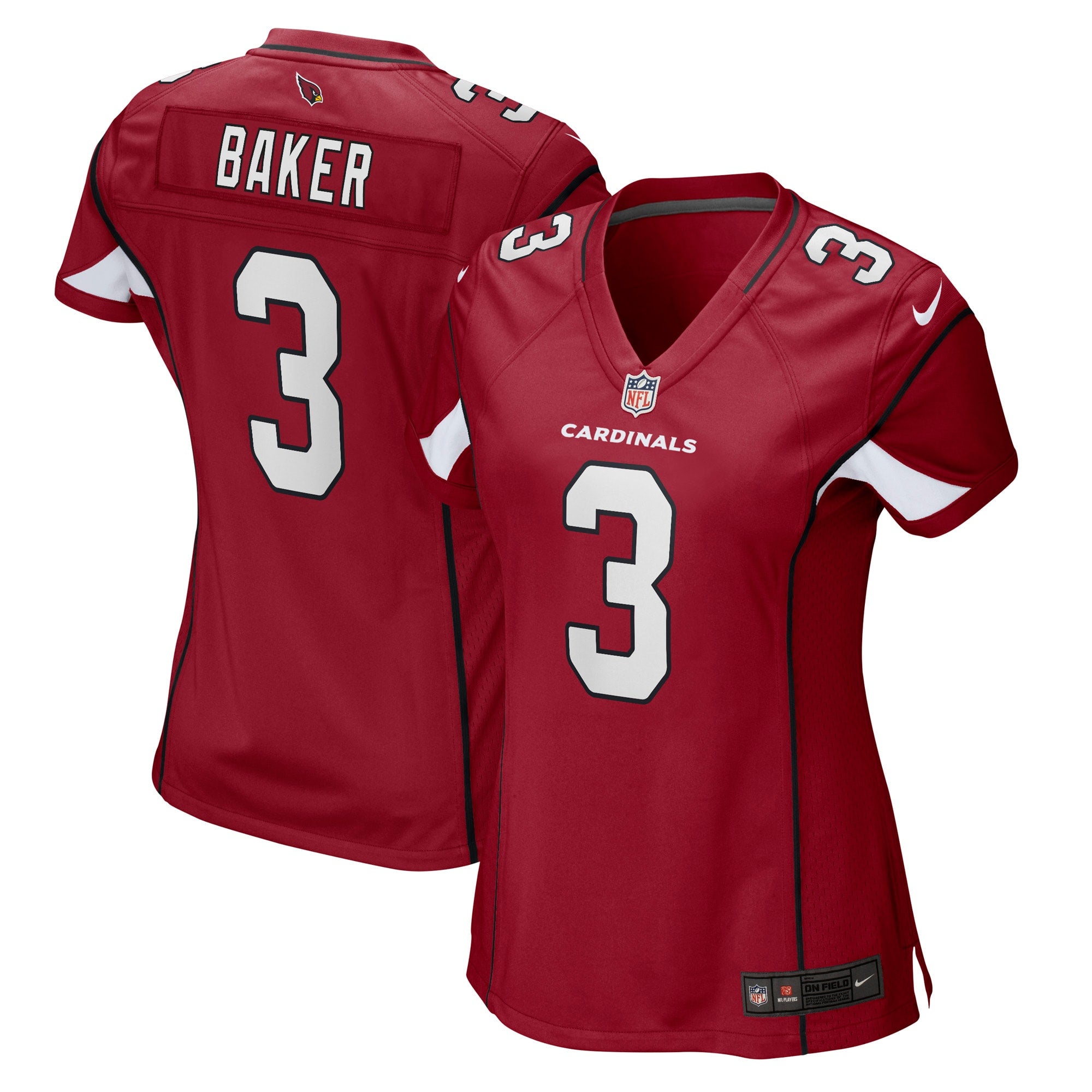 Budda Baker Arizona Cardinals Women's Game Jersey - Cardinal