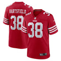 Myles Hartsfield San Francisco 49ers Game Player Jersey - Scarlet