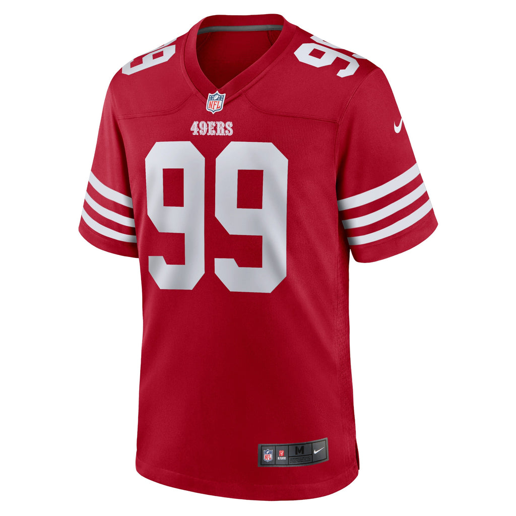 Javon Kinlaw San Francisco 49ers Team Player Game Jersey - Scarlet
