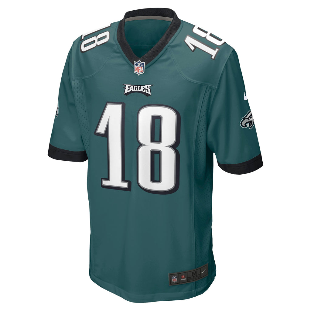 Britain Covey Philadelphia Eagles Home Game Player Jersey - Midnight Green