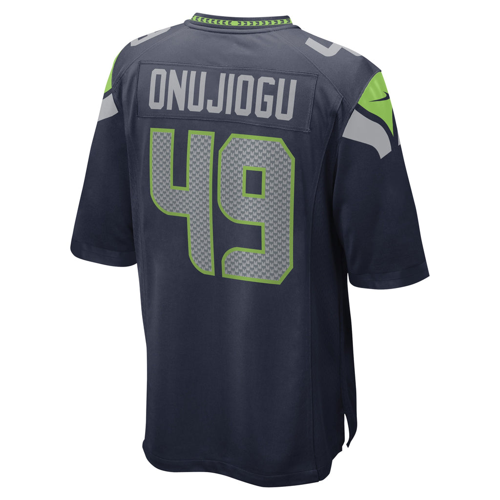 Joshua Onujiogu Seattle Seahawks Game Player Jersey - College Navy