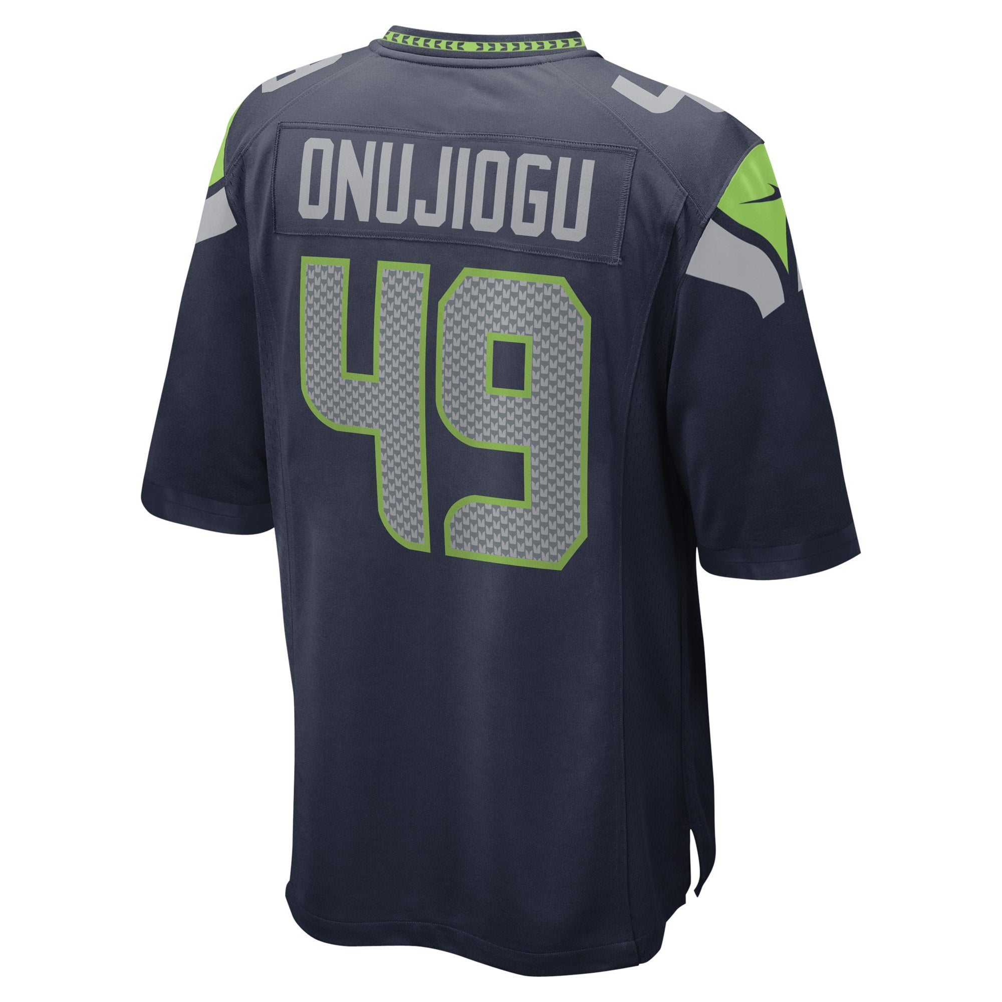 Joshua Onujiogu Seattle Seahawks Game Player Jersey - College Navy
