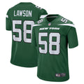 Carl Lawson New York Jets Game Jersey - Gotham Green