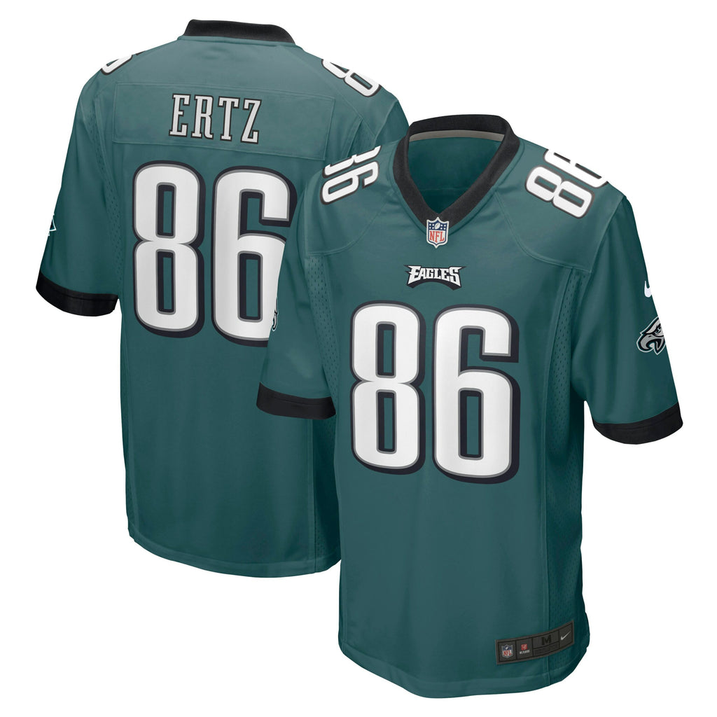 Zach Ertz Philadelphia Eagles Game Player Jersey - Midnight Green