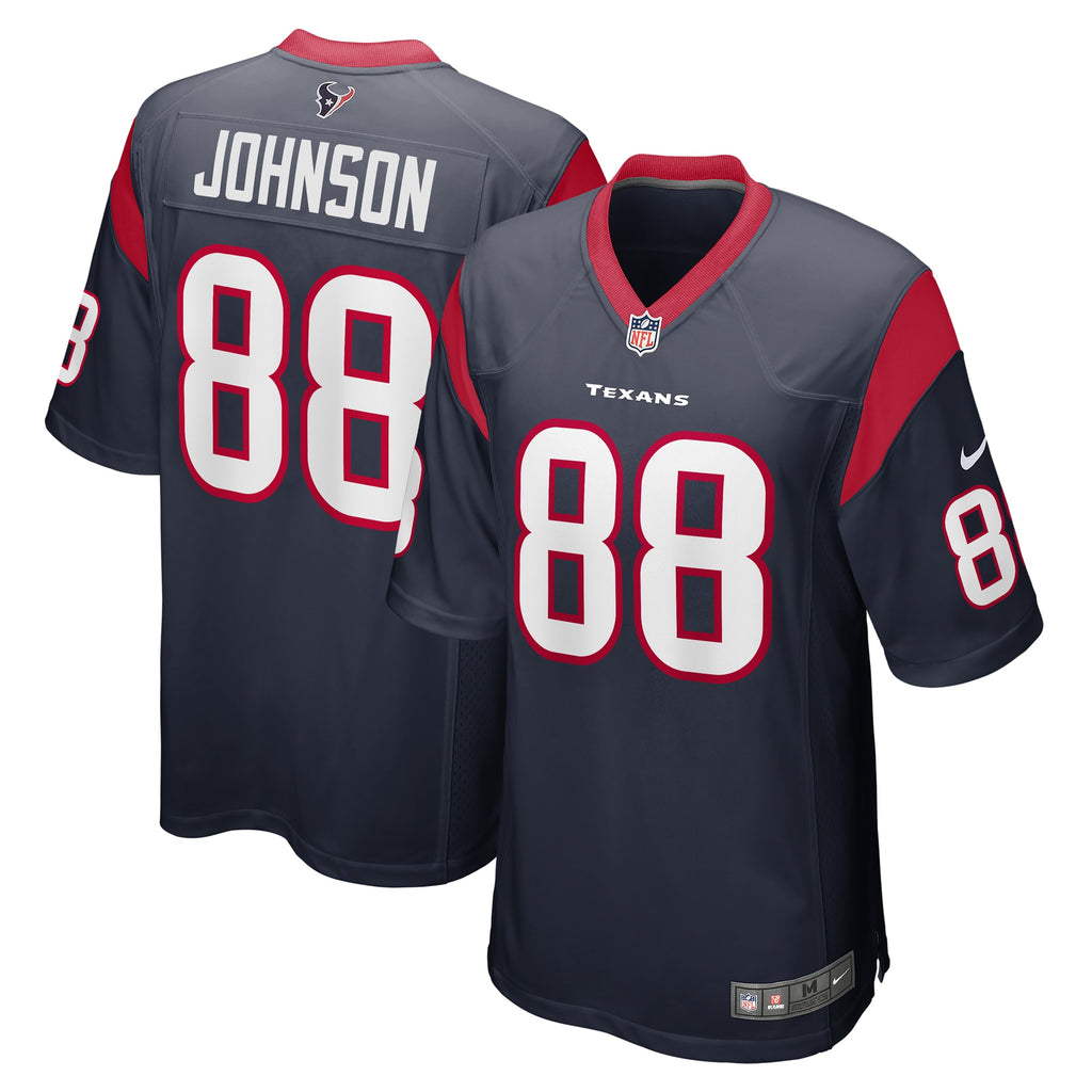 Johnny Johnson Houston Texans Team Game Jersey - ?Navy