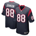 Johnny Johnson Houston Texans Team Game Jersey - ?Navy
