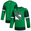 New York Rangers 2023 St. Patrick's Day Primegreen Authentic Jersey - Kelly Green