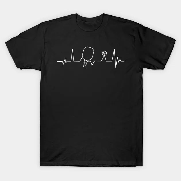 Pickleball Player Lover Ecg/Ekg T-Shirt